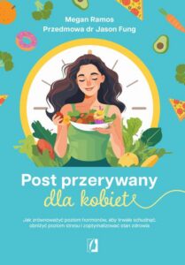 Okładka: Post przerywany dla kobiet. Jak zrównoważyć poziom hormonów, aby trwale schudnąć, obniżyć poziom stresu i zoptymalizować stan zdrowia