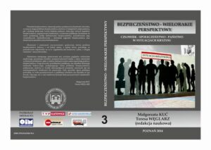 Okładka: CZŁOWIEK – SPOŁECZEŃSTWO – PAŃSTWO W SYTUACJACH KRYZYSU t.3.