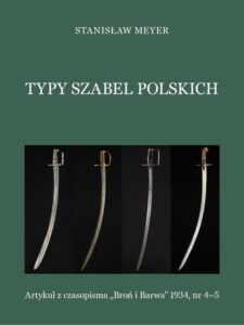 Okładka: Typy szabel polskich