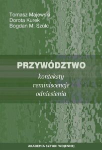 Okładka: Przywództwo. Konteksty, reminiscencje, odniesienia