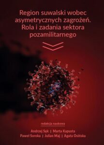 Okładka: Region suwalski wobec asymetrycznych zagrożeń. Rola i zadania sektora pozamilitarnego. Zarys problemu