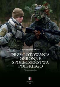 Okładka: PRZYGOTOWANIA OBRONNE SPOŁECZEŃSTWA POLSKIEGO Wybrane aspekty