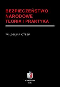 Okładka: BEZPIECZEŃSTWO NARODOWE Teoria i praktyka