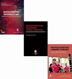 Okładka: BEZPIECZEŃSTWO: NARODOWE, INFORMACYJNE I POWSZECHNE Pakiet 3 książki