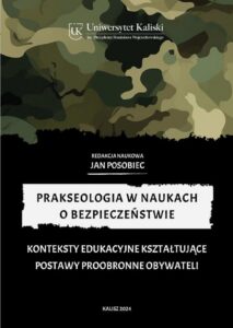 Okładka: Konteksty edukacyjne kształtujące postawy proobronne obywateli