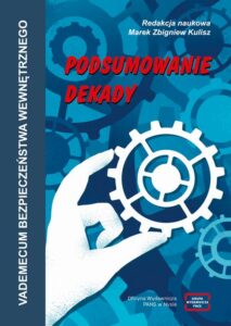 Okładka: VADEMECUM BEZPIECZEŃSTWA WEWNĘTRZNEGO Podsumowanie dekady