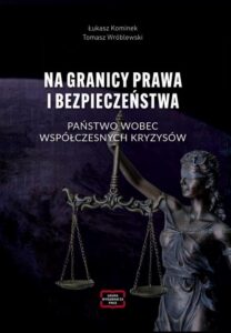 Okładka: NA GRANICY PRAWA I BEZPIECZEŃSTWA