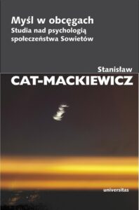 Okładka: Myśl w obcęgach. Studia nad psychologią społeczeństwa Sowietów