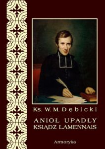 Okładka: Anioł upadły ksiądz Lamennais
