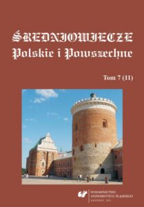Okładka: Średniowiecze Polskie i Powszechne. T. 7 (11)