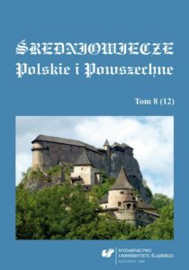 Okładka: Średniowiecze Polskie i Powszechne. T. 8 (12)