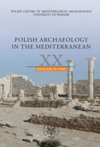 Okładka: Polish Archaeology in the Mediterranean 20. Research 2008