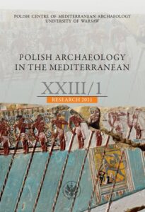 Okładka: Polish Archaeology in the Mediterranean 23/1. Research 2011