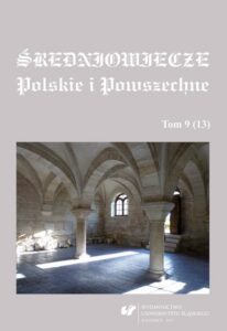 Okładka: Średniowiecze Polskie i Powszechne. T. 9 (13)