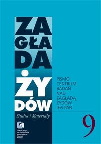 Okładka: Zagłada Żydów. Studia i Materiały 9/2013