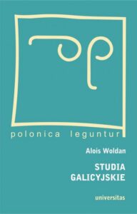 Okładka: Studia galicyjskie