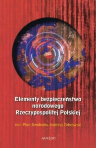Okładka: Elementy bezpieczeństwa narodowego Rzeczypospolitej Polskiej