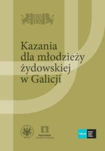 Okładka: Kazania dla młodzieży żydowskiej w Galicji. Tom 2