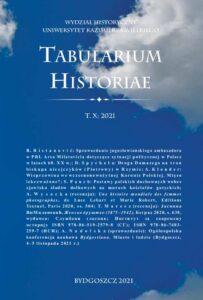 Okładka: Tabularium Historiae T. X: 2021