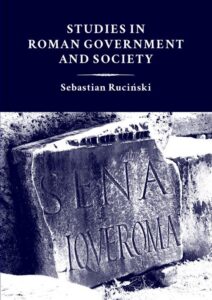 Okładka: Studies in Roman government and society