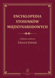 Okładka: Encyklopedia stosunków międzynarodowych