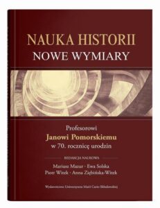 Okładka: Nauka historii Nowe wymiary