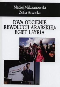 Okładka: Dwa odcienie rewolucji arabskiej: Egipt i Syria