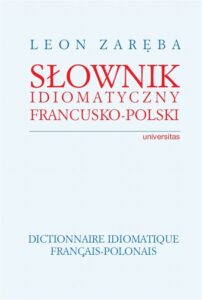 Okładka: Słownik idiomatyczny francusko-polski