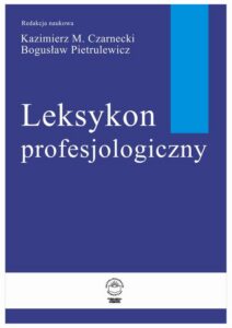 Okładka: Leksykon Profesjologiczny