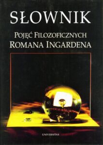 Okładka: Słownik pojęć filozoficznych Romana Ingardena