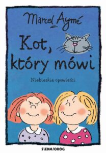 Okładka: Kot który mówi Niebieskie opowieści