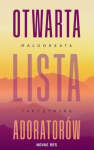 Okładka: Otwarta lista adoratorów