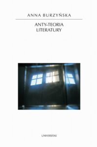 Okładka: Anty-teoria literatury