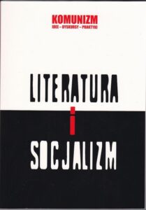 Okładka: Literatura i socjalizm