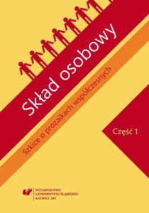 Okładka: Skład osobowy. Szkice o prozaikach współczesnych. Cz. 1