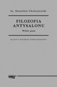 Okładka: Filozofia antysalonu