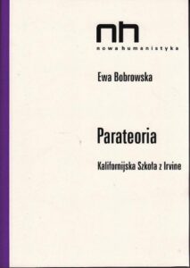 Okładka: Parateoria. Kalifornijska Szkoła z Irvine