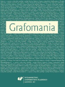 Okładka: Grafomania