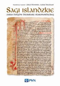 Okładka: Sagi islandzkie. Zarys dziejów literatury staronordyckiej