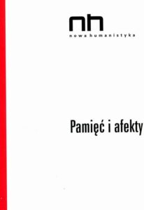 Okładka: Pamięć i afekty