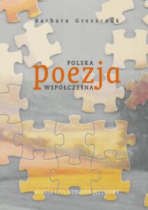 Okładka: Polska poezja współczesna. Studia stylistyczno-językowe