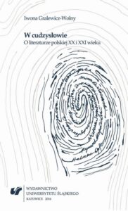 Okładka: W cudzysłowie. O literaturze polskiej XX i XXI wieku