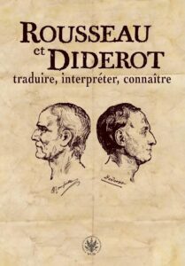 Okładka: Rousseau et Diderot: traduire, interpréter, connaître