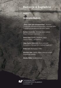 Okładka: Narracje o Zagładzie 2017, nr 3: Zwierzęta/Zagłada