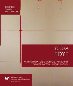 Okładka: Lucius Annaeus Seneca: "Edyp. Oedipus"