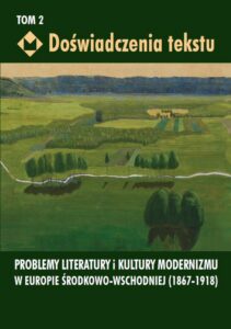 Okładka: Doświadczenia tekstu. Tom 2