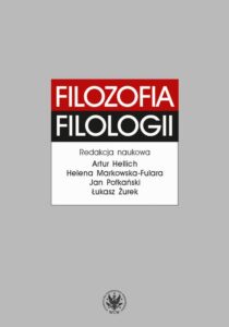 Okładka: Filozofia filologii