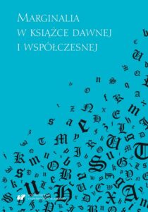 Okładka: Marginalia w książce dawnej i współczesnej