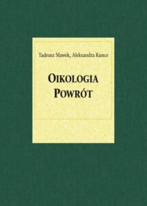 Okładka: Oikologia. Powrót