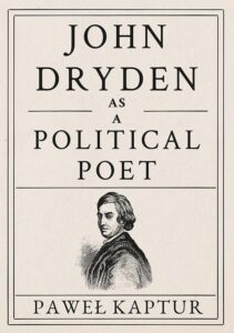 Okładka: John Dryden as a Political Poet